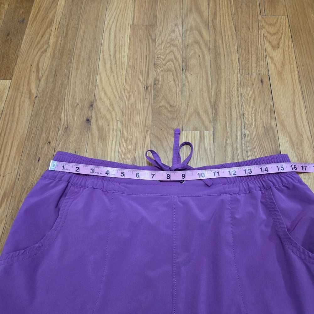Duluth‎ Trading Company Women's Ultralite Performance Skort Activewear Purple M - Picture 8 of 9